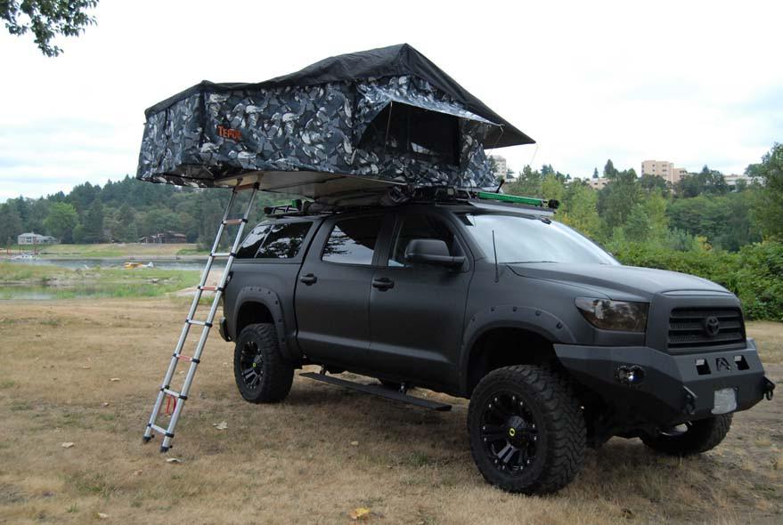 military style tent